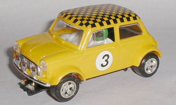 Scalextric car C007 Mini Cooper
