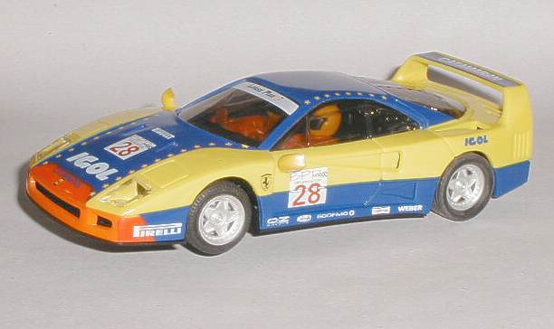 Scalextric car C2036 Ferrari F40 Igol