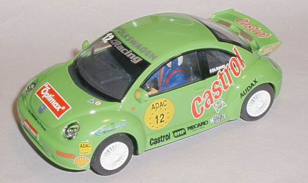 Scalextric car C2337 VW Beetle Castrol