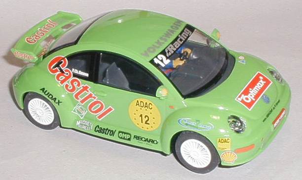 Scalextric car C2337 VW Beetle Castrol