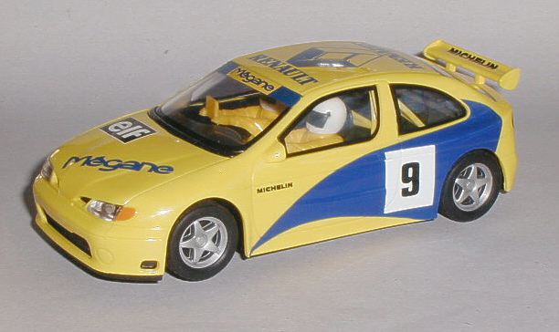 Renault Megane Yellow Rear Wing Scalextric NEW 