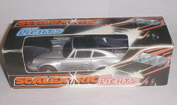 Scalextric car Porsche 934 silver