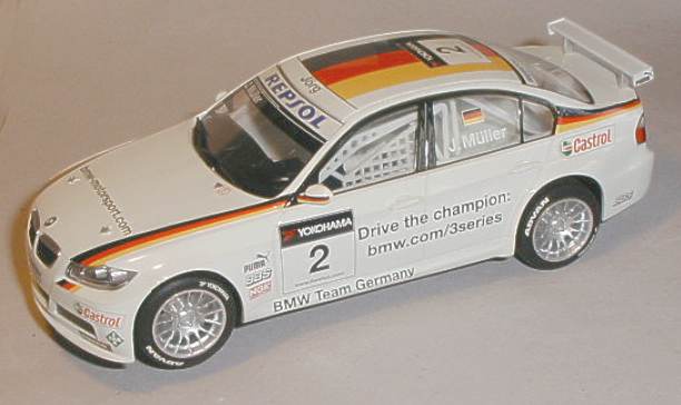 Scalextric car C3020 BMW 320si WTCC