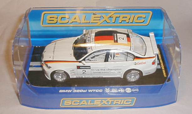 Scalextric BMW 320si – Voiture Slot Racing 1:32 – Boîte D'origine