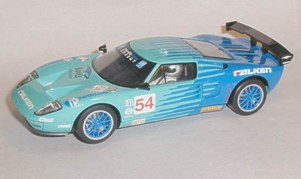 Scalextric car C3136 Ford GT Black Swan Racing