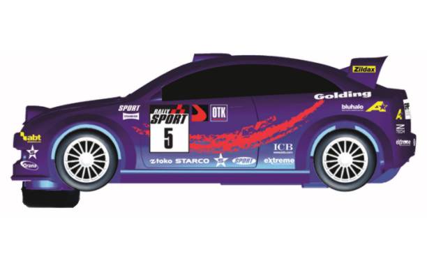 Scalextric car C3139 rally car