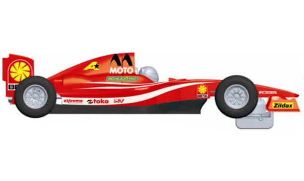 Scalextric car C3141 single seater