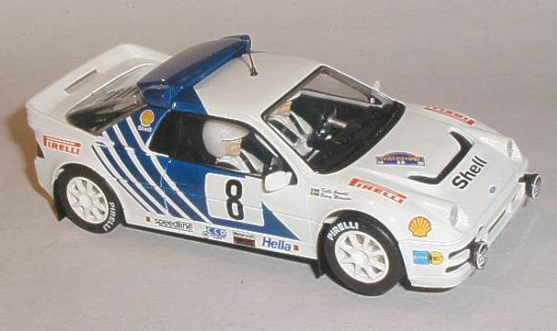 Scalextric car C3156 Ford RS200 Kalle Grundel