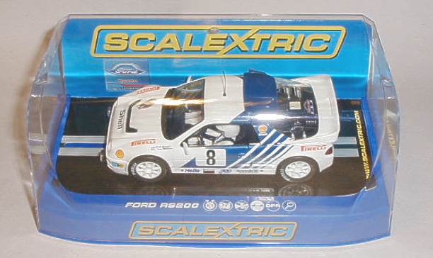 Scalextric car C3156 Ford RS200 Kalle Grundel