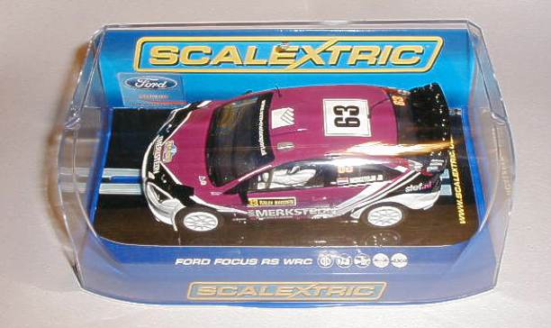 Scalextric car C3203 Ford Focus Van Merkstijn