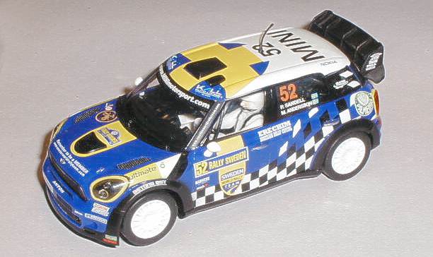 Scalextric C3401 BMW Mini Countryman WRC
