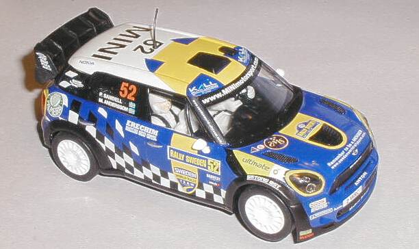 Scalextric C3401 BMW Mini Countryman WRC