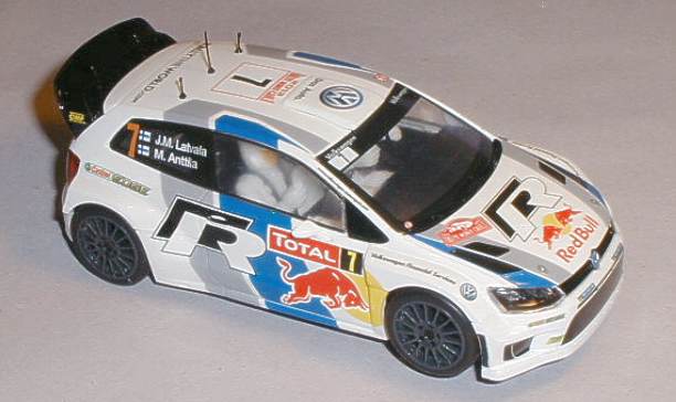 Scalextric cars - C3524 VW Polo R WRC