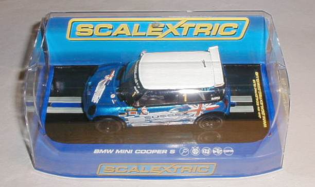 SLOT CAR MINI COOPER S BARONS #18 S.Meli SCALEXTRIC 1/32