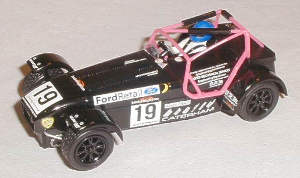 Scalextric car C3647 Caterham superlight