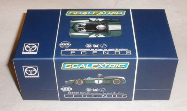 Scalextric car C3658A Cooper Climax Jack Brabham