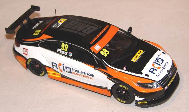 Scalextric car C3737 VW Passat BTCC