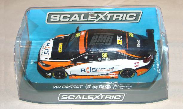 Scalextric car C3737 VW Passat BTCC