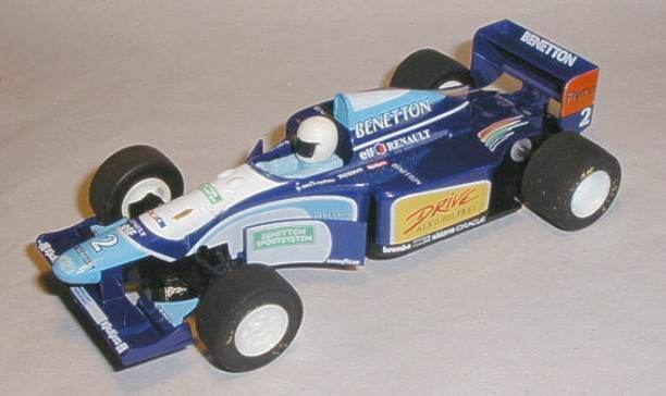 Scalextric car C583 Benetton Renault B195 Johnny Herbert