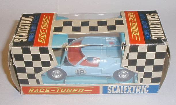 Scalextric car C77 Ford GT40 in box