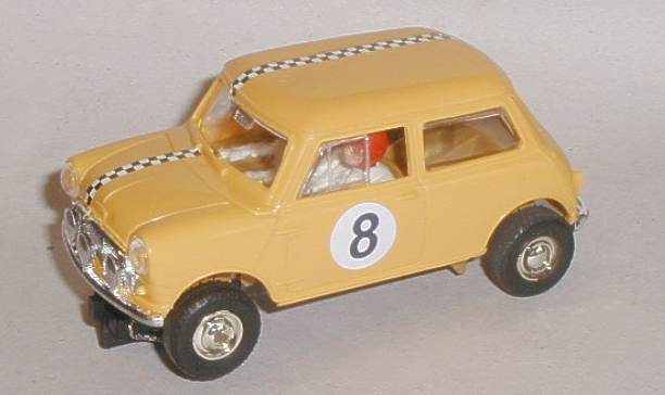 Scalextric car C007 Mini Cooper RX RACE TUNED