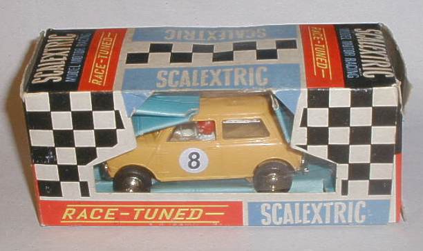 Scalextric car C007 Mini Cooper RX RACE TUNED