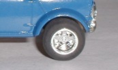 Chrome 5 spoke wheels and new tyres
