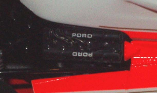 Incorrect spelling of FORD