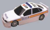 Opel Vectra Police car
