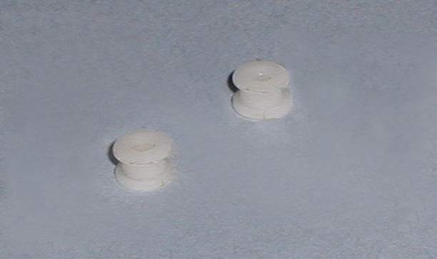 Scalextric car spares white rear axle bearings X8162
