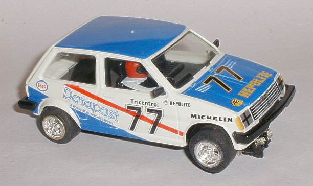 Scalextric MG Metro bumpers and fenders