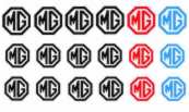 Scalextric decals - MG