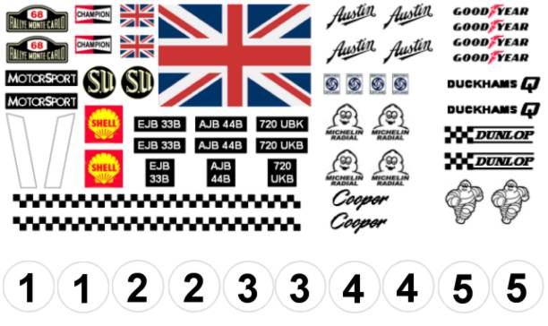car decal kit