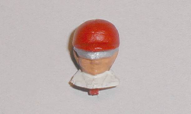 Scalextric driver's head open helmet 1960s and 1970s