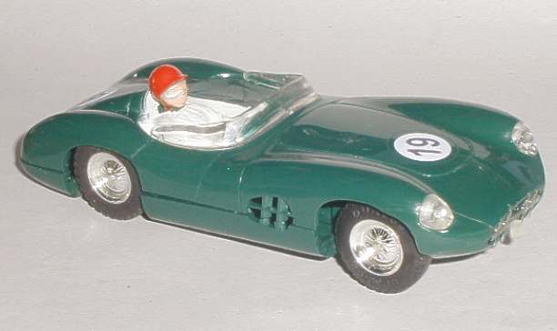 Vintage Scalextric spares Aston Martin DBR headlight lenses