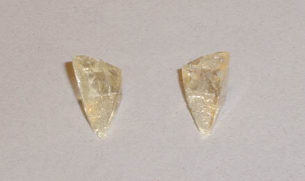 Vintage Scalextric spares Electra headlight lenses