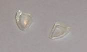 Front light lenses for Scalextric Ford Mirage