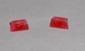 Rear light lenses for Scalextric Ford Escort Escort Cosworth