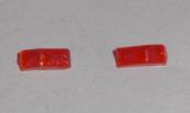 Rear light lenses for Scalextric MG Maestro