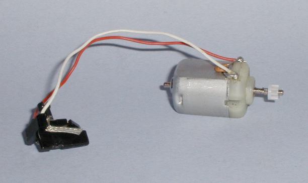 Pre wired Mabuchi motor