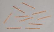 Scalextric slot car spares copper pick up braids - pack of 10