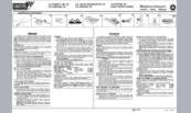 Maintenance instructions