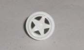 Scalextric wheel 1990s 5 spoke white