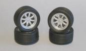 Minilite wheels hubs with tyres