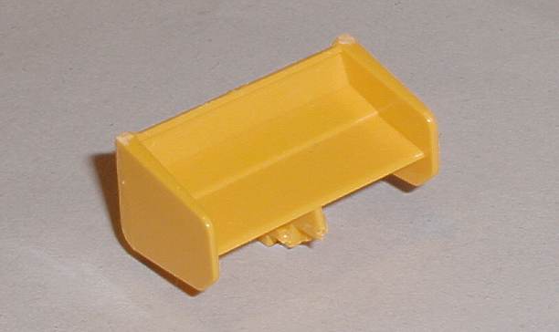 Scalextric spares rear wing C434 Lotus Honda Turbo yellow