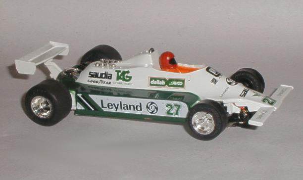 Classic Scalextric spares rear wing C138 Saudia Leyland Williams