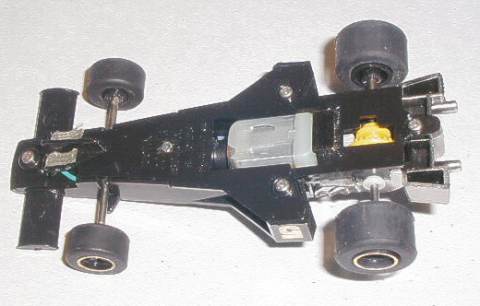 Lotus 77 with magnet fitted